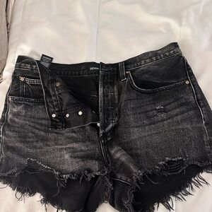 Denim Forum Charcoal Jean Shorts